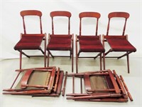 Civil War Folding Camp Chairs - Carpet Chairs