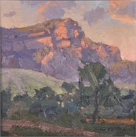Warwick Fuller, (1948-), Sunset on Rawnsley Bluff,
