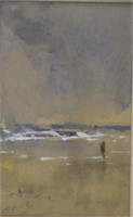 David Beschi (1941 - ), Beach scene