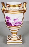 Early 19th century Coalport vase