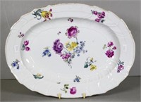 18th Century Meissen porcelain oval platter