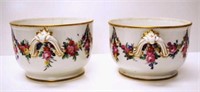 Pair of Clignancourt cache pots