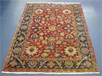 Indian 'Tabriz' hand made wool rug