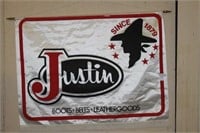 JUSTIN BOOTS  BANNER