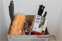 BOX OF MISC TOOLS AND OTHER
