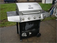 Master Forge 4 Burner Gas Grille w/ Side Burner