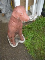 Cement 30Ó Retriever Dog Statue