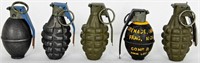 US Military Grenades 3 Pineapple 2 Frag Grenades