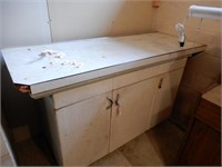 Metal Cabinet Sink Base with 3 Drawers