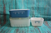 Vintage Refridgerator Dishes Pyrex Glasbake