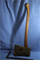 Vintage Homestead  Axe w/ Cover