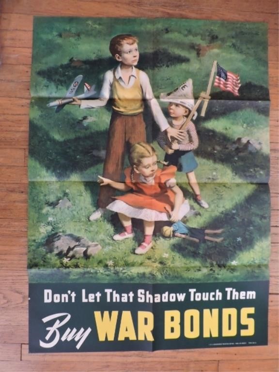 Vintage War Bond Posters