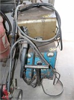 HOBART AGH-27 WELDER & RC-256 ON CART WITH HANDLE