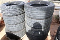 PALLET W/8 - GOODYEAR EAGLE P265/60R17 TIRES