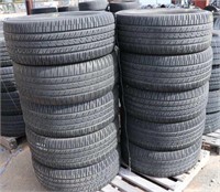 PALLET W/10 GOODYEAR EAGLE RS-A P265/60R17 TIRES
