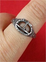 Vintage Nazi Silver Ring