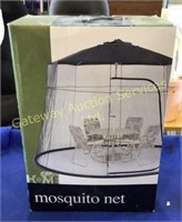 Mosquito Net to fit over Patio Table Frame