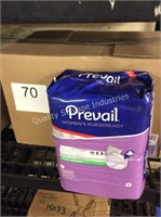 1 CTN PREVAIL WOMEN’S DIAPERS