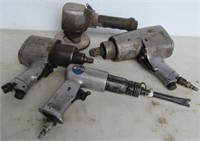 (4) Air tools including impact, chisel and