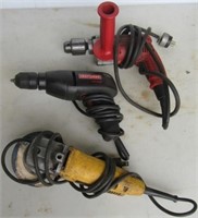 (2) Corded drills including Craftsman and