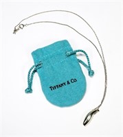 Tiffany & Co. sterling silver pendant and chain