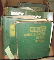 (5) Service manuals including Mack and Motors.