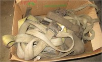 Large group of various tow straps.