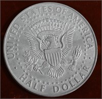 1964 Kennedy Half Dollar Medallion Oversized