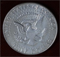 US Kennedy Half Dollar 1966