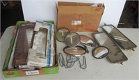 Approx. 12 replacement mirrors including NAPA,