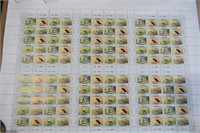 New In Tube Uncut Stamp Sheet "Birds"