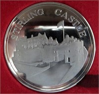 GB Tower Mint Silver Jubilee Crown Sterling Castle