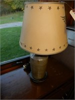 Jacob Miller Stoneware Bottle Lamp