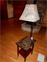 Table Lamp With Camo Shade & Camo Stand