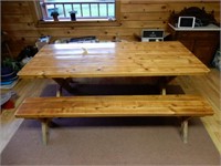 Picnic Table With Benches