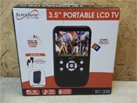 New 3.5" Portable LCD Tv by SuperSonic