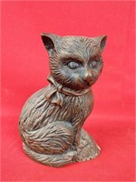 Cast Iron Cat Figurine