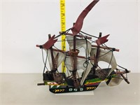 model ship - wooden