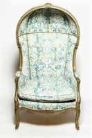 Louis XV Manner Porter's Chair, Lewis Mittman Co.