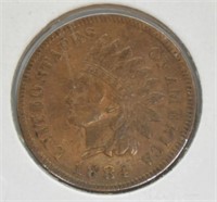 1884 INDIAN HEAD CENT  VF