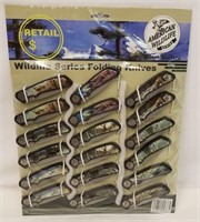FROST AMERICAN WILDLIFE SERIES FOLDING KNIVES