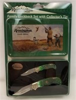 REMINGTON SPORTSMAN FAMILY LOCKBACK SET