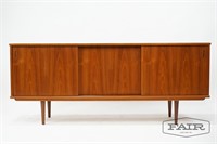 Teak Danish Modern Modern Low Credenza