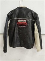 Wilson's Leather Jacket with Harley-Davidson Patch