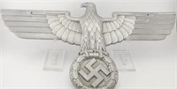 German Railway aluminum eagle plaque