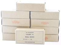 10 Boxes of 50 cartridges of .45 cal ball model