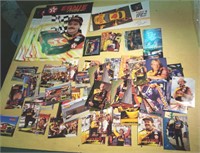 Ernie Irvan posters & cards. Dale Jarrett cards
