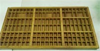 Type setting tray, 32 x 16.5