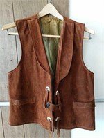 Tassled Leather Vest