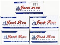 250 Rounds of Jack Ross Ammo 9mm 115 gr